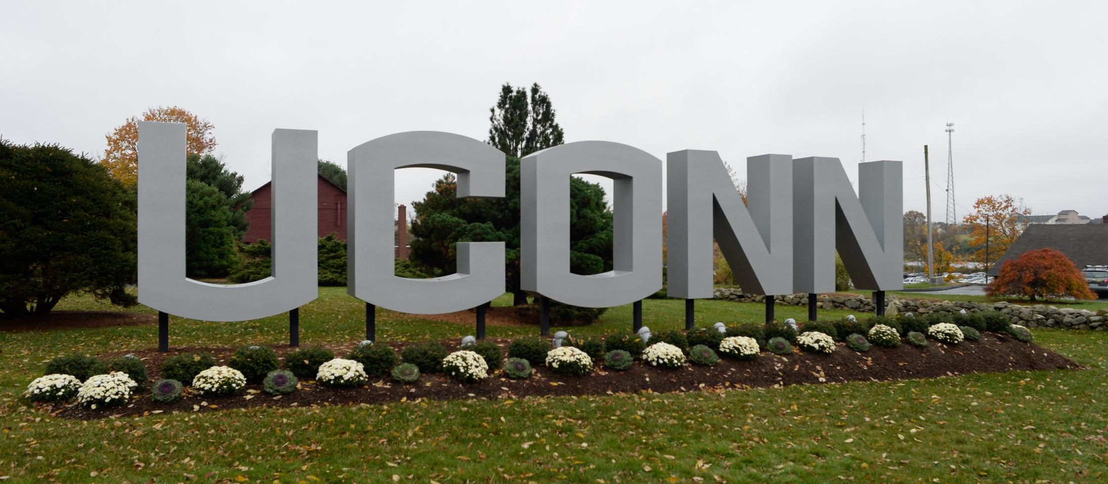 UConn Storrs Sign